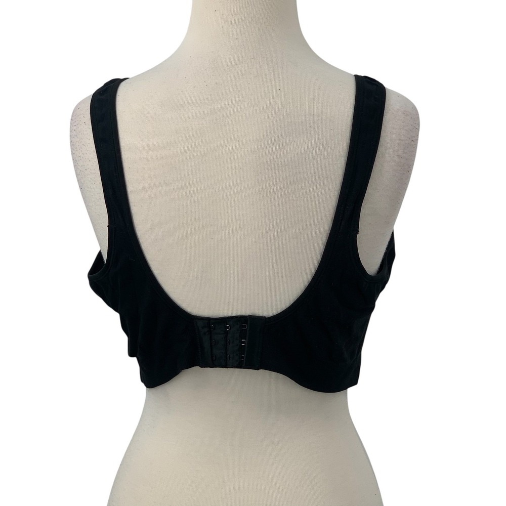 Truekind By Shapermint Women's Daily Comfort Wirefree Shaper Bra Black Size 3XL - Picture 6 of 10
